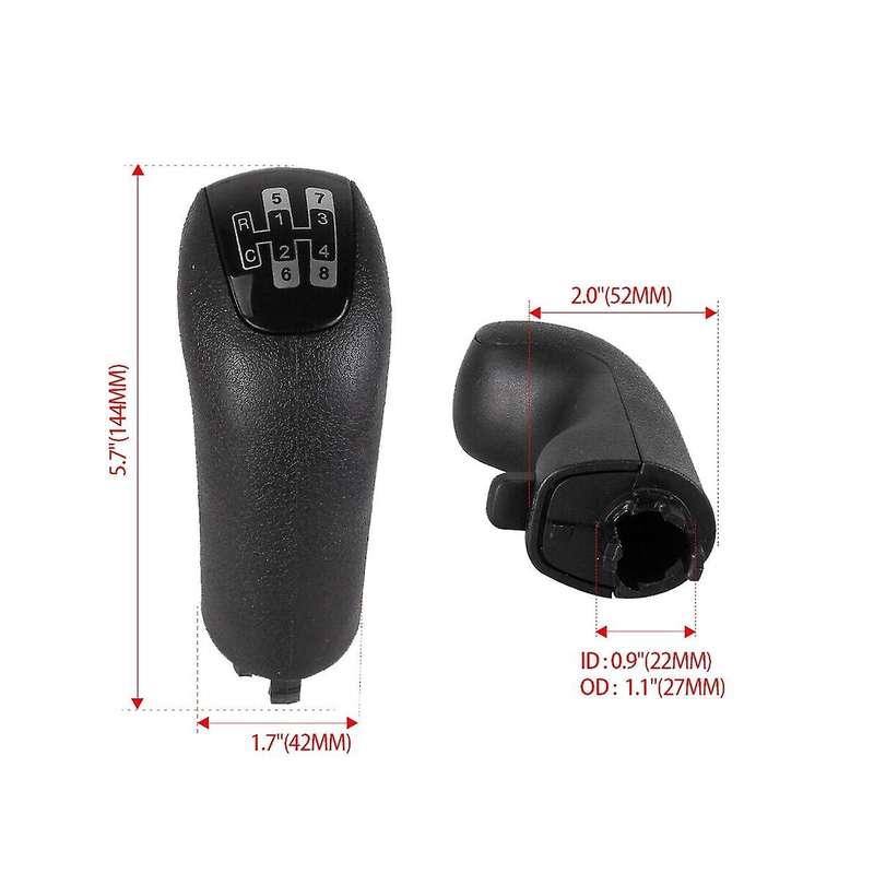 Manual 8 Speed+r+c Gear Shift Knob Gear Shifter Lever for 4 Series-t Touring 1995-2016 1441235