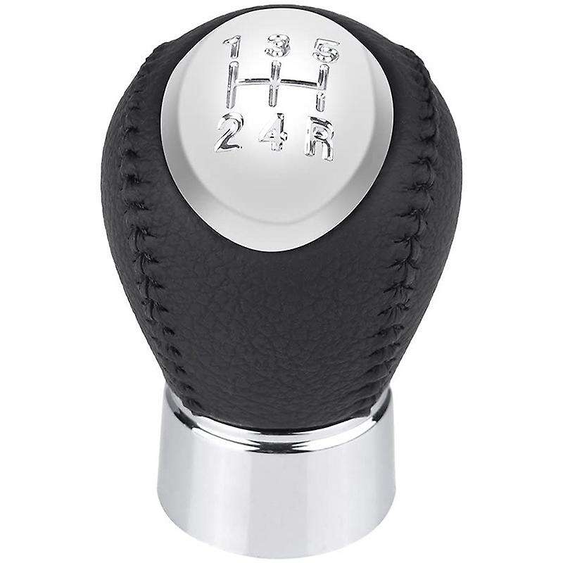 Manual 5 Speed Shift Knob, Car Auto Gear Shifter Knob Stick Head Lever for 3 5 6 323 626