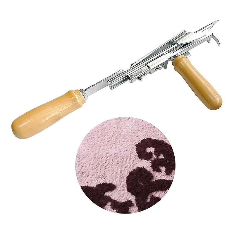 Manual Carpet Tool, Adjustable Kit Handmade Machine Manual Speed Industrial Carpet Weaving A