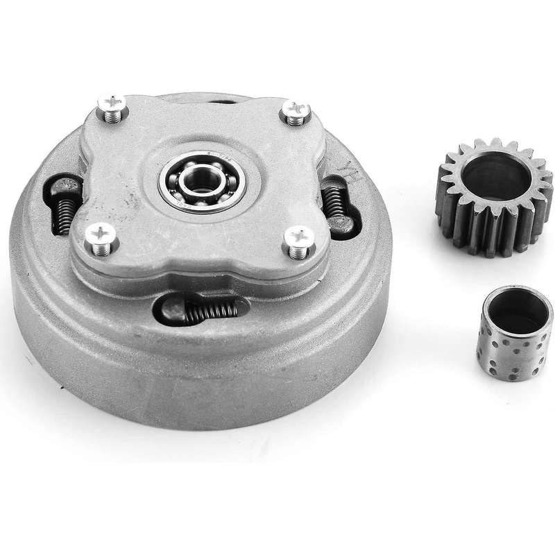 Manual Clutch Assembly 18 Teeth Engine Dirt Pit Bikes ATV Go-Kart for 50Cc 70Cc 90Cc 110Cc 125Cc