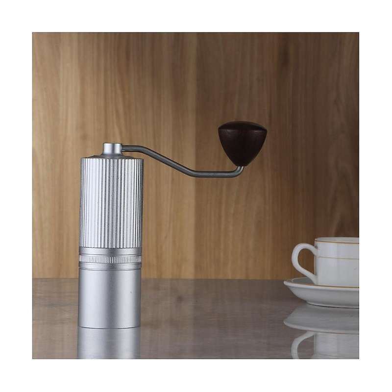 Manual Coffee Grinder Stainless Steel Handmade Coffee Bean Burr Grinders Mill for Kitchen Office Co