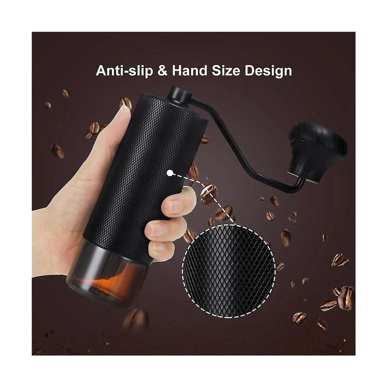 Manual Coffee Grinder, Premium Cnc Stainless Steel Conical Burr Mill for French Press/espresso/turk