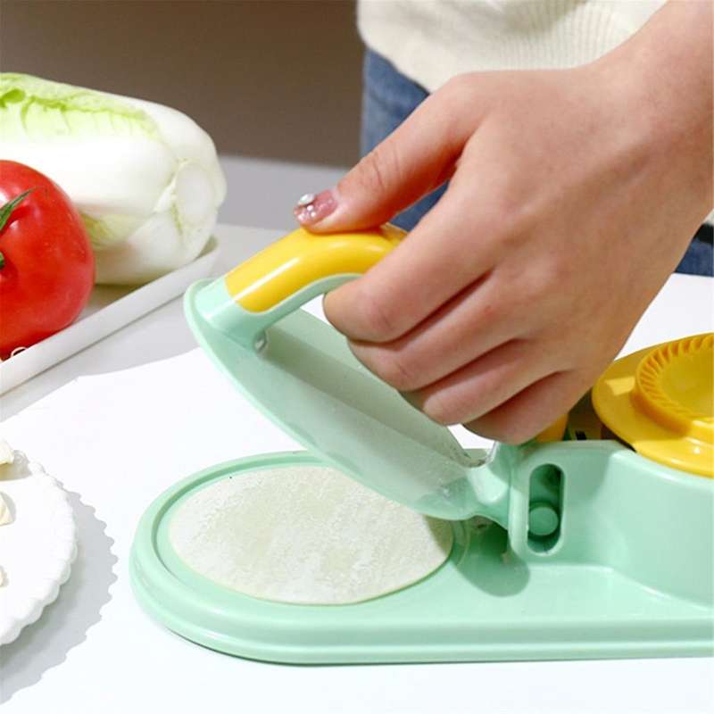 Manual Dough Presser Dumpling Wrappers Press ,Dumpling Mold Set Bun Mold Dumpling Press Easy-Tool