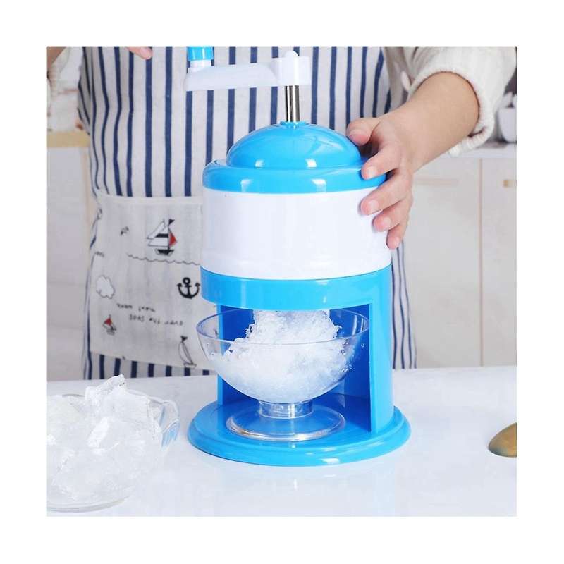 Manual Ice Crusher Home Use Ice Shaver and Snow Cone Machine Summer Maker Ice Crushing Breaker Tool