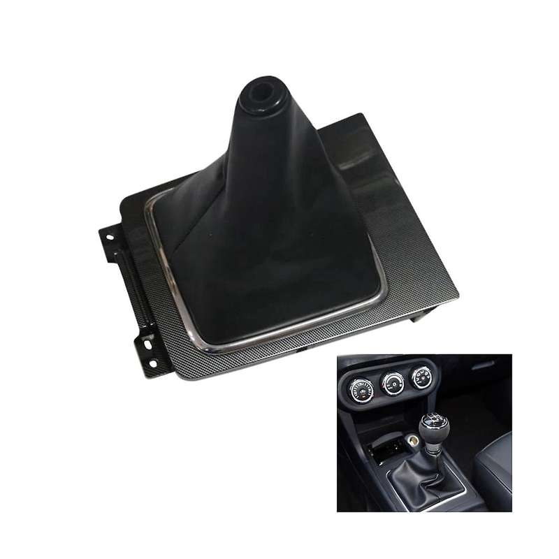Manual Gear Shift Lever Panel Shifter Knob Outer Dust Cover Cap for Ex