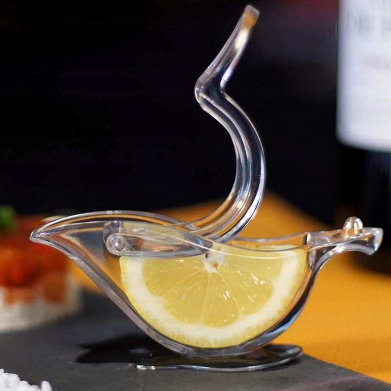 Manual Lemon Juicer, Lemon Slice Squeezer for Squeezing Lemon , Acrylic Manual Lemon Slice Squeezer