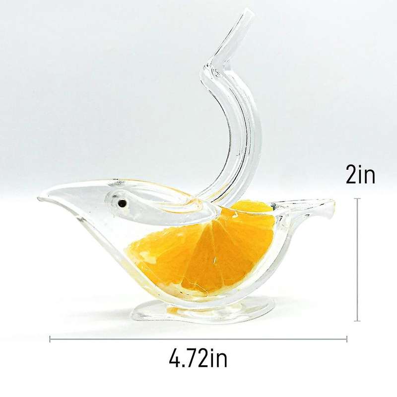 Manual Lemon Juicer, Lemon Slice Squeezer for Squeezing Lemon , Acrylic Manual Lemon Slice Squeezer