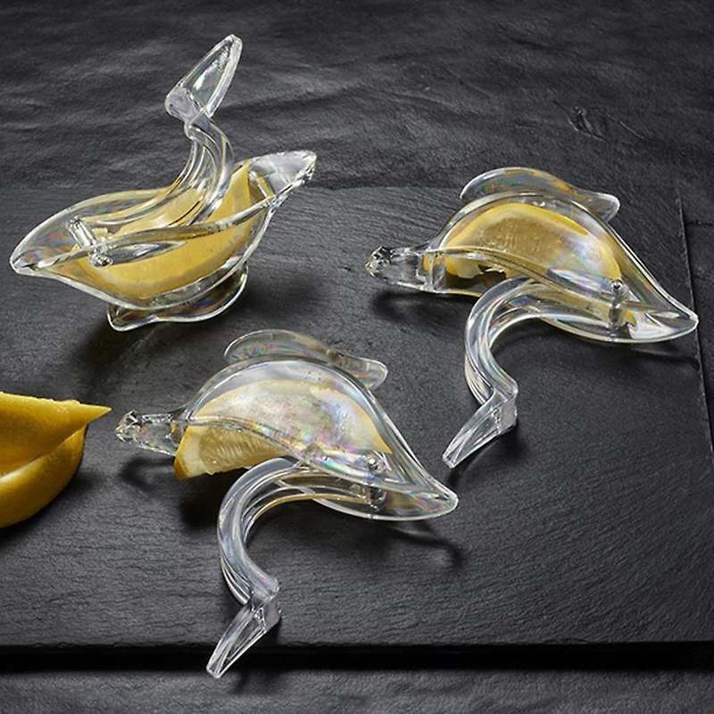 Manual Lemon Juicer, Lemon Slice Squeezer for Squeezing Lemon , Acrylic Manual Lemon Slice Squeezer