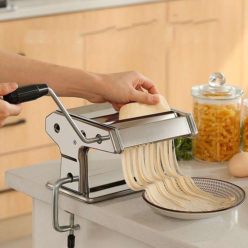 Manual Noodle Press Machine Hand Crank Pasta Maker Rolling Machine for Homemade Noodles Spaghetti Do