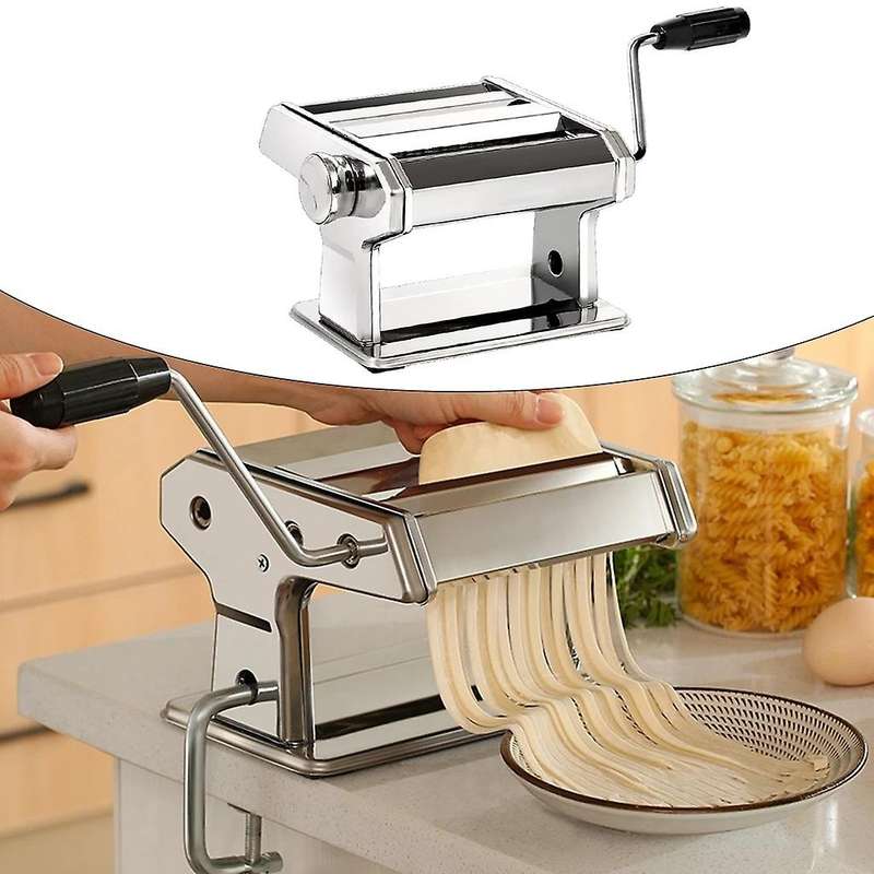 Manual Noodle Press Machine Hand Crank Pasta Maker Rolling Machine for Homemade Noodles Spaghetti Do