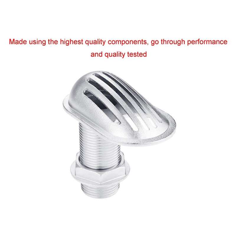 Marine Boat Intake Strainer Stainless Steel 316 ThruHull Water Pickup Filter Scoop for Marine Boat,Y