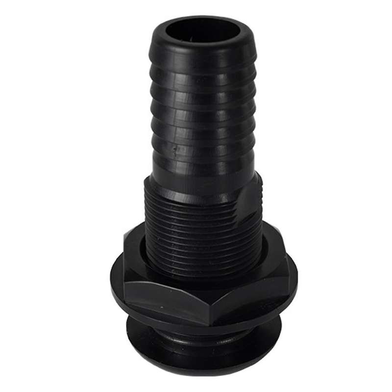 Marine Boat Thru Hull Fitting Connector for 5/8, 3/4, 1 Inch Hose Boat Drain Bilge Pump Plumbing Fit