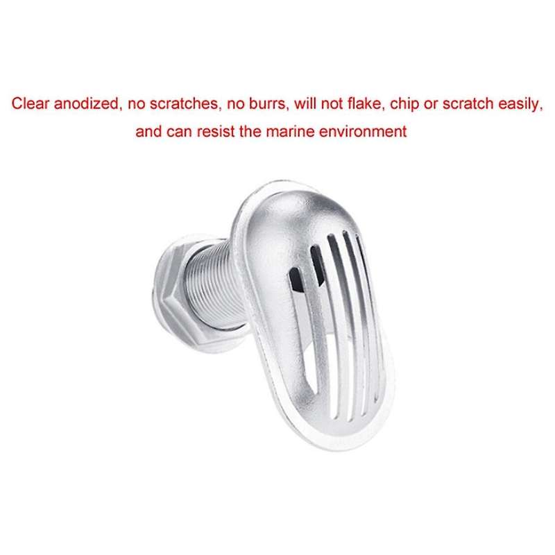 Marine Boat Intake Strainer Stainless Steel 316 ThruHull Water Pickup Filter Scoop for Marine Boat,Y