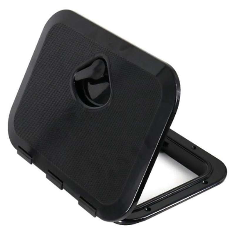 Marine Deck Access Hatch & Lid Boat Deck Hatch Access Hatch & Lid - (14.75 Inch x 10.6 Inch) (Black)