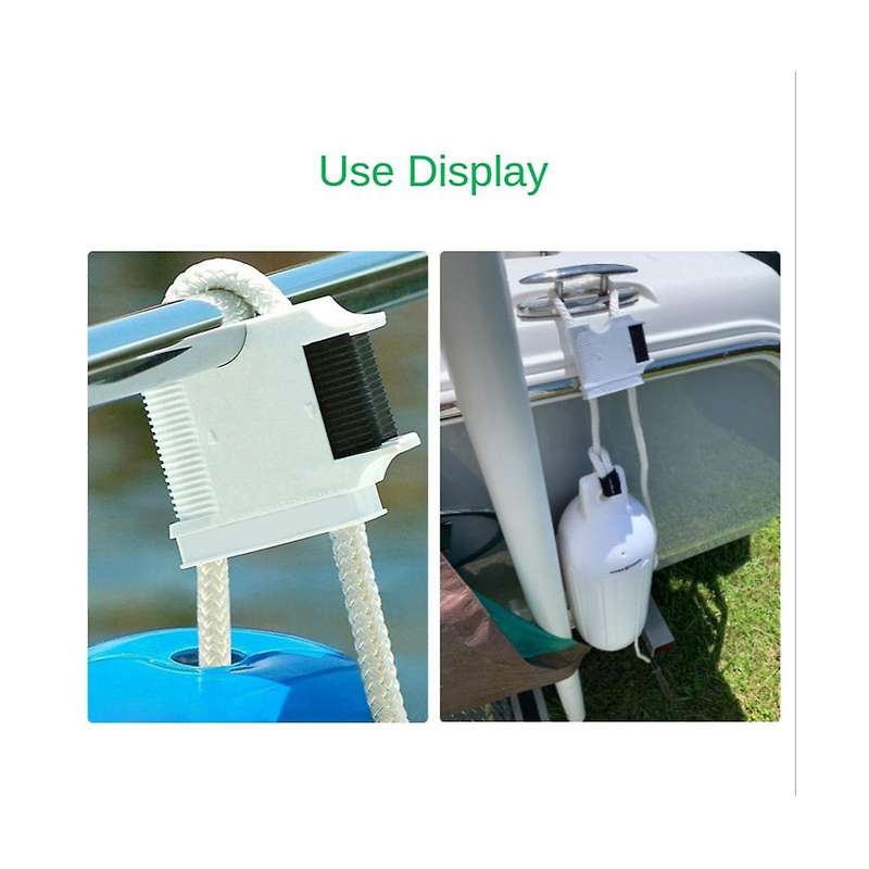 Marine Bumper Ball Retainer Adjuster Fixed Cable Adjuster Hanger Regulator Yacht Accessories White