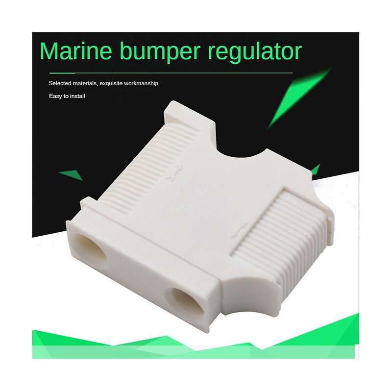 Marine Bumper Ball Retainer Adjuster Fixed Cable Adjuster Hanger Regulator Yacht Accessories White