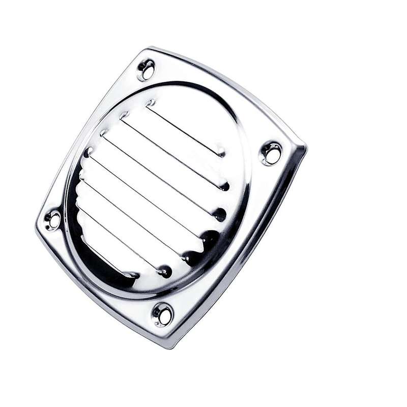 Marine Grade Stainless Steel Boat Marine Square Louver Vent Grille Vent Louvered Ventilator Grill Co