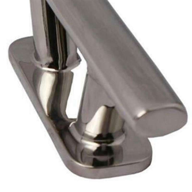 Marine Stainless Steel Mooring Cleat Dock Cleat Fit for Marine Boat Yacht Accessories,2pcs,6 Inch
