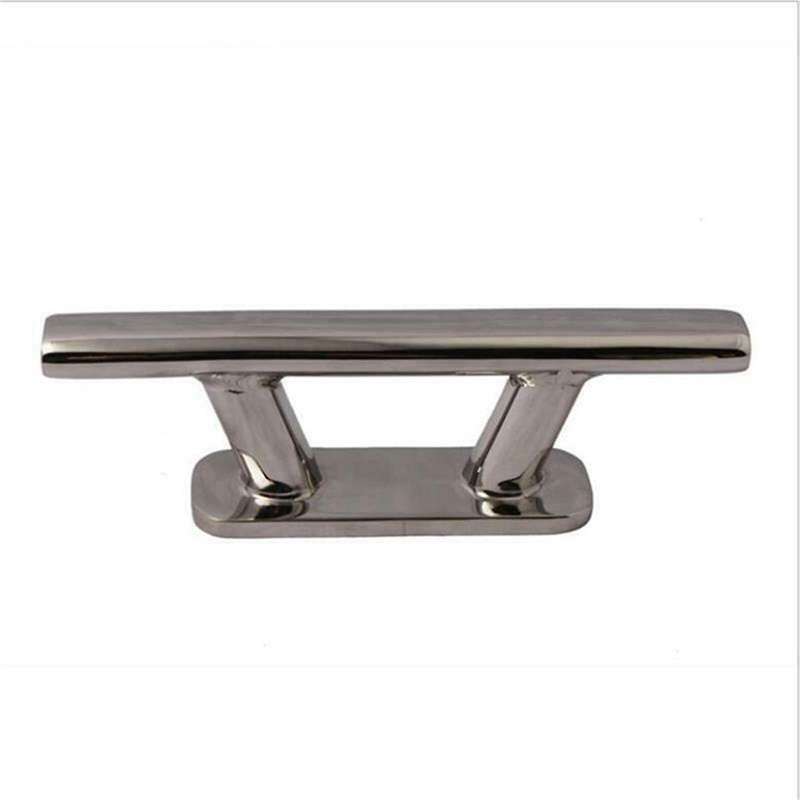 Marine Stainless Steel Mooring Cleat Dock Cleat Fit for Marine Boat Yacht Accessories,2pcs,6 Inch
