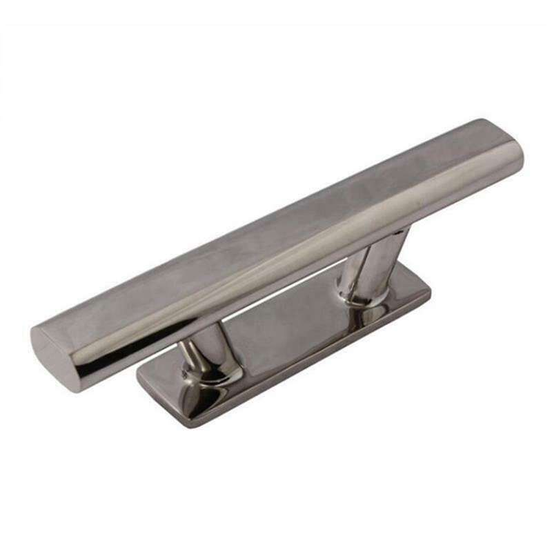Marine Stainless Steel Mooring Cleat Dock Cleat Fit for Marine Boat Yacht Accessories,2pcs,6 Inch