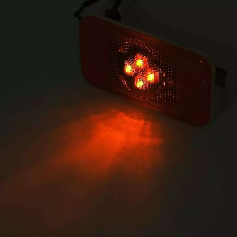 Marker Light Amber Indicator Lamp 4 LED Compatible Volvo Trucks FM/FH