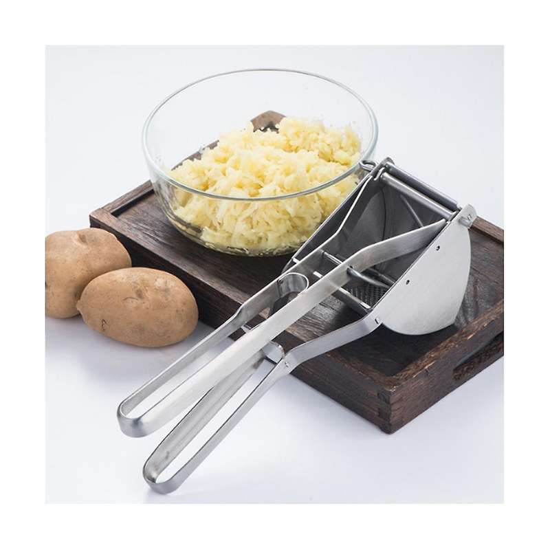 Mashed Potato Masher -diy Potatoes Stainless Steel Potato Masher Heavy Duty Potato for Fruit Vegeta