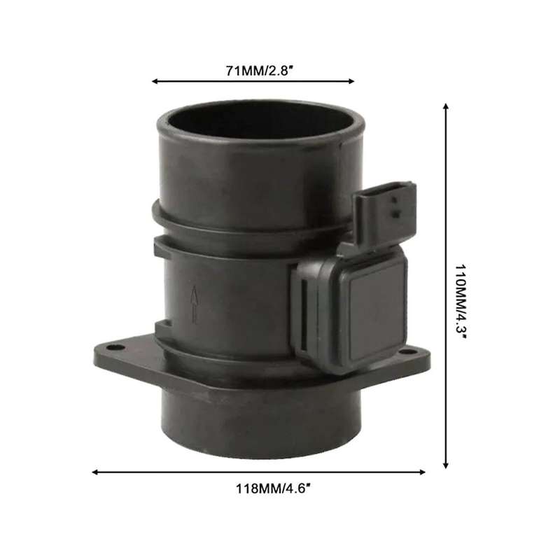 Mass Air Flow Meter Sensor for 2.0 2.5 CDTi 5WK97008Z, 5WK97008, 8200280060