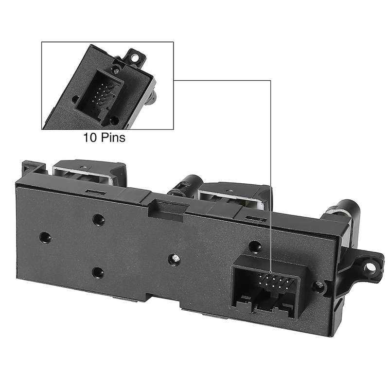 Master Driver Side Power Window Switch 1J4959857D Replacement for - 1999-2005