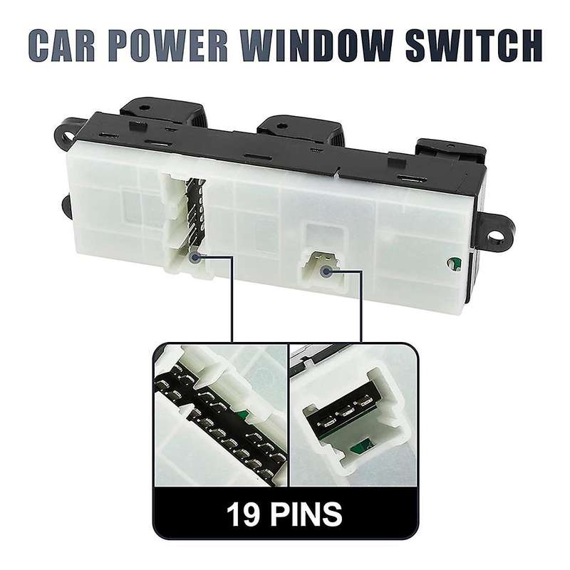 Master Driver Side Power Window Switch 25401-ED500 Replacement for 2007 2008 2009 2010 Accessories ,