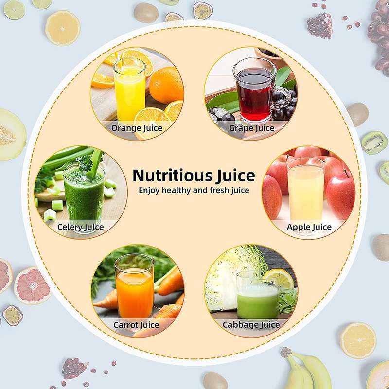 Masticating Juicer Accessories, Juicer Machines Attachments for 3.5/4.5/5 Quart Tilt Head Stand Mixe