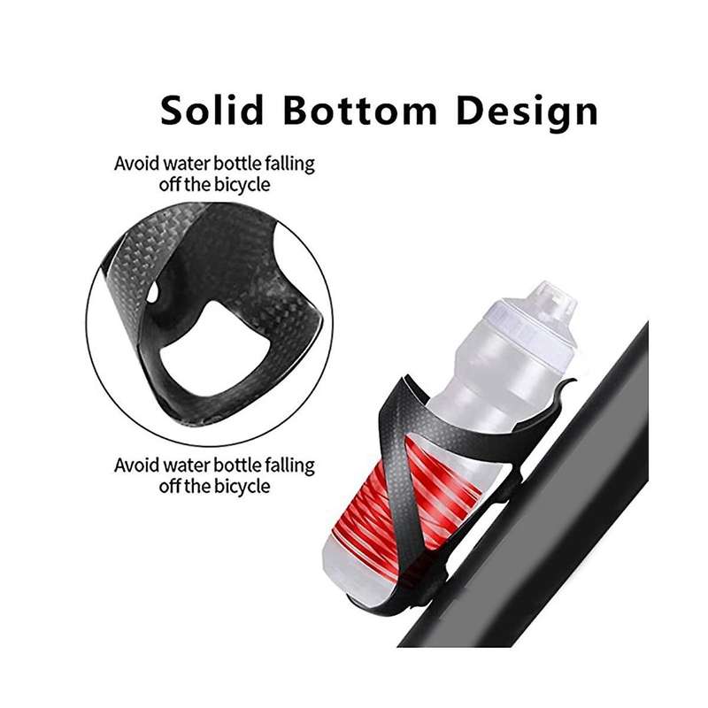 Matt Ultra-light 3k Full Carbon Fibre Road Bike Water Cup Holder Mountain Bike Water Bottle Cage