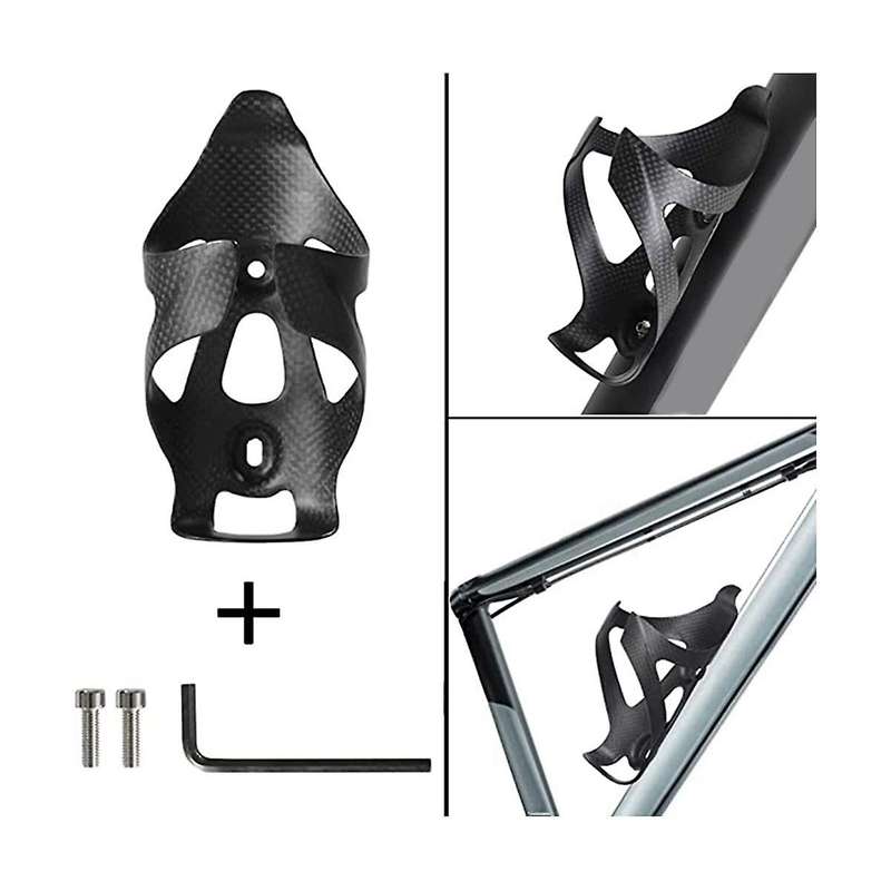Matt Ultra-light 3k Full Carbon Fibre Road Bike Water Cup Holder Mountain Bike Water Bottle Cage
