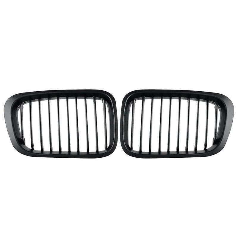 Matte Black Kidney Grille Grill for- 3 Series 1998-2001 E46 320I 325I 328I 330I 4 Door Sedan