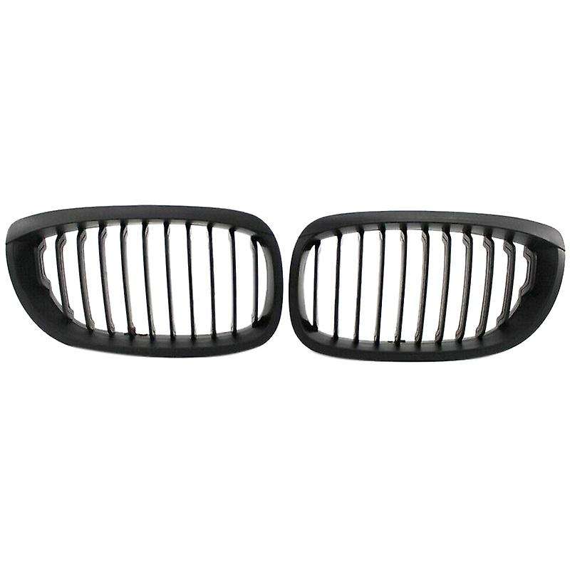 Matte Black Front Sport Kidney Grille Grill for E46 325Ci 330Ci 2003-2006 2-Door 51137064318 5113706