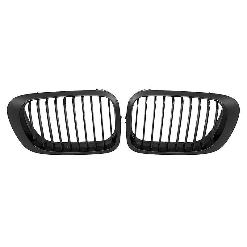 Matte Black Front Sport Kidney Grille Grill for - 3 Series E46 2-Door Coupe Cabriolet Pre-Facelift 1