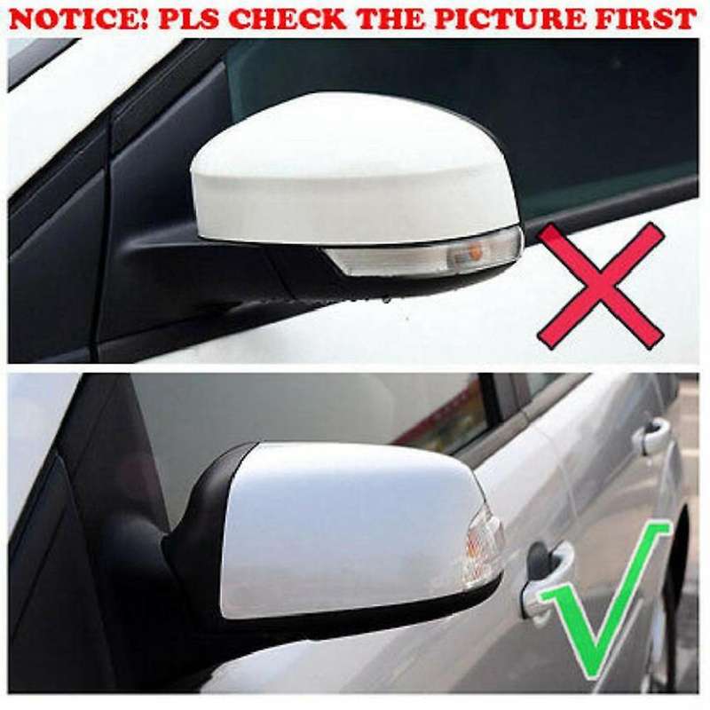 Matte Cover Rearview Mirror Cover Cap Side Mirror for Focus MK2 2005-2007(Pair)