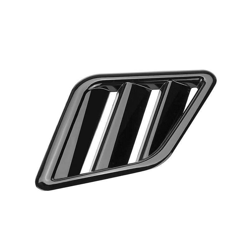 Max Style Front Bonnet Vents Hood Cover Trim Universal for Focus Corsa Fiesta ,bright Black