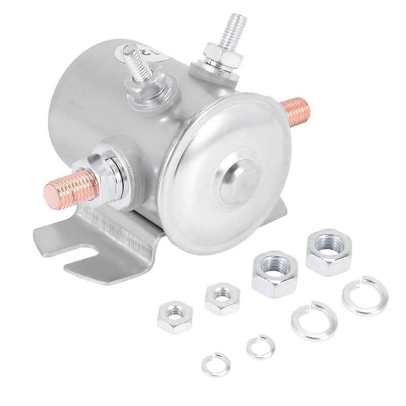 Max 300a Continuous Duty Solenoid Relay 12v Dc Solenoid for Golf Carts,winch ,marine In Rush