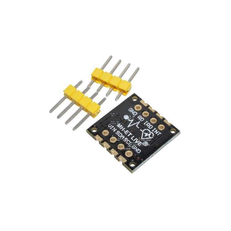 Max30100 Heart Rate Sensor Module Puls Detection Blood Oxygen Sensor Concentration Test Module for S