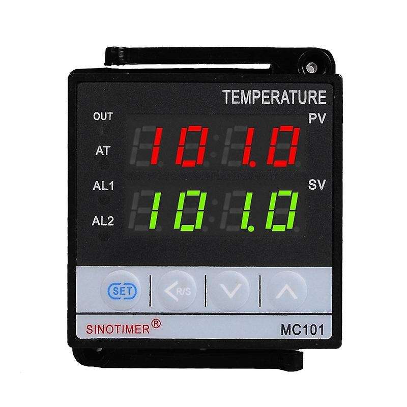MC101 Digital Display Temperature Controller Celsius/Fahrenheit Modes Sensor Input Transducer Outp