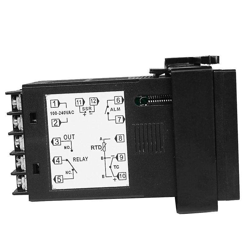MC101 Digital Display Temperature Controller Celsius/Fahrenheit Modes Sensor Input Transducer Outp