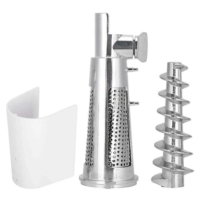 Meat Grinder Attachment for Mixers, Tomato Juicer Strainer Screw Shaft Filter Sleeve Baffle Accesso