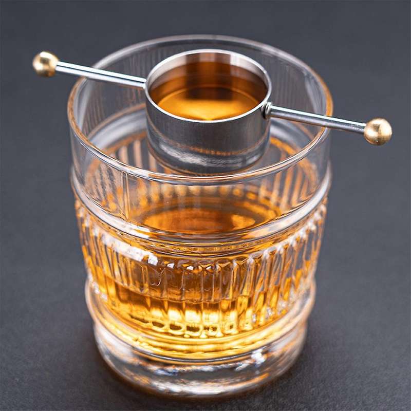 Measuring Cup Tools, Bar Measure Jigger with Handle for Whisky Bar Tools Bar Accessories(1 Pcs)