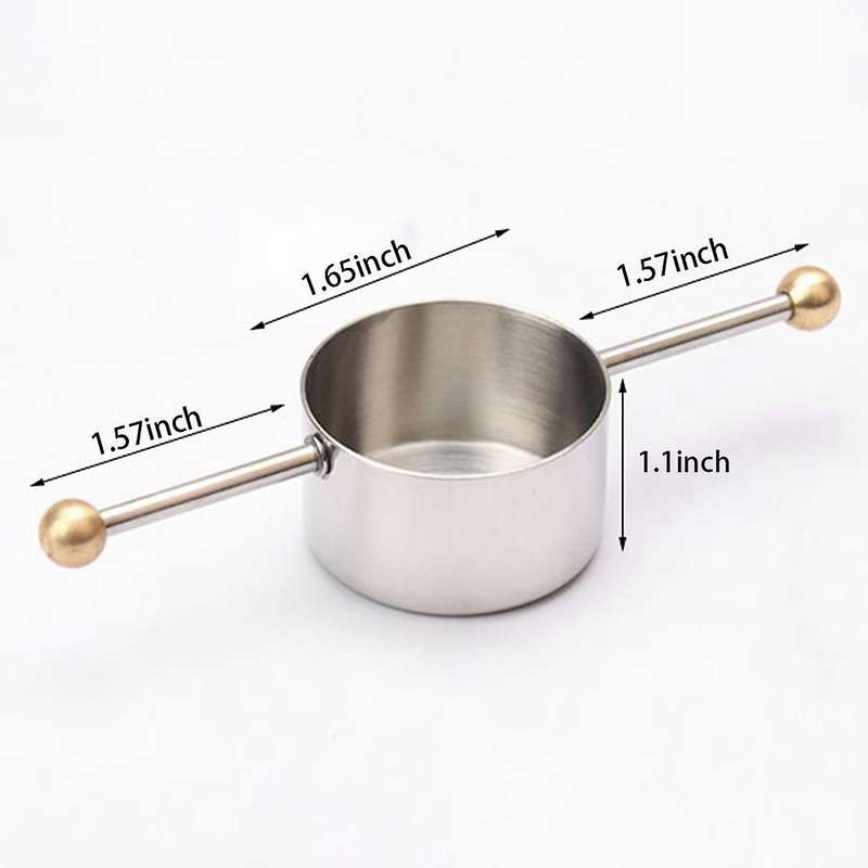 Measuring Cup Tools, Bar Measure Jigger with Handle for Whisky Bar Tools Bar Accessories(1 Pcs)