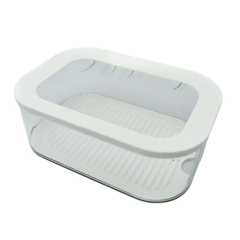 Meat Fridge Storage Containers Container with Lid for Meat Fridge Storage Box Suitable for Storing
