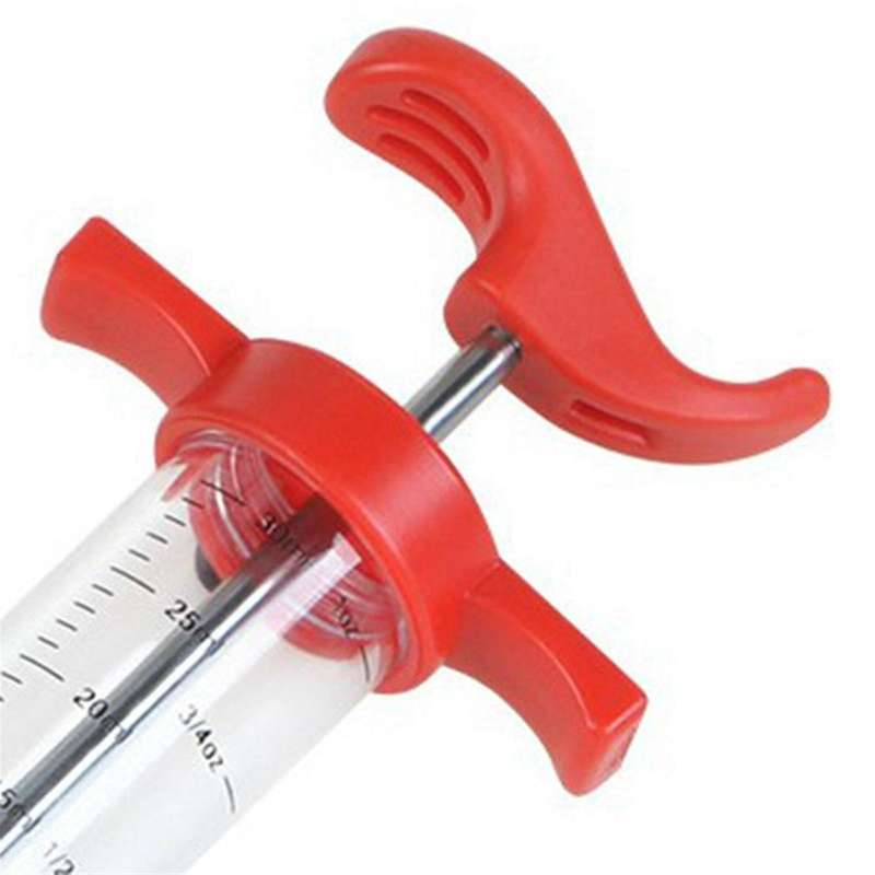 Meat Injector Syringe - 3 Marinade Injector Needles for Bbq Grill, Turkey Injector Kit, Marinades I