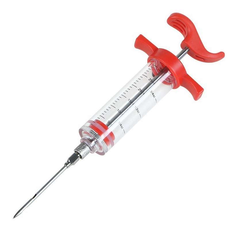 Meat Injector Syringe - 3 Marinade Injector Needles for Bbq Grill, Turkey Injector Kit, Marinades I
