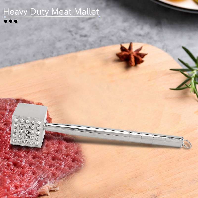 Meat Tenderizer,meat Tenderizer Tool Stainless Steel,heavy Duty Meat Mallet,meat Pounder for Tender