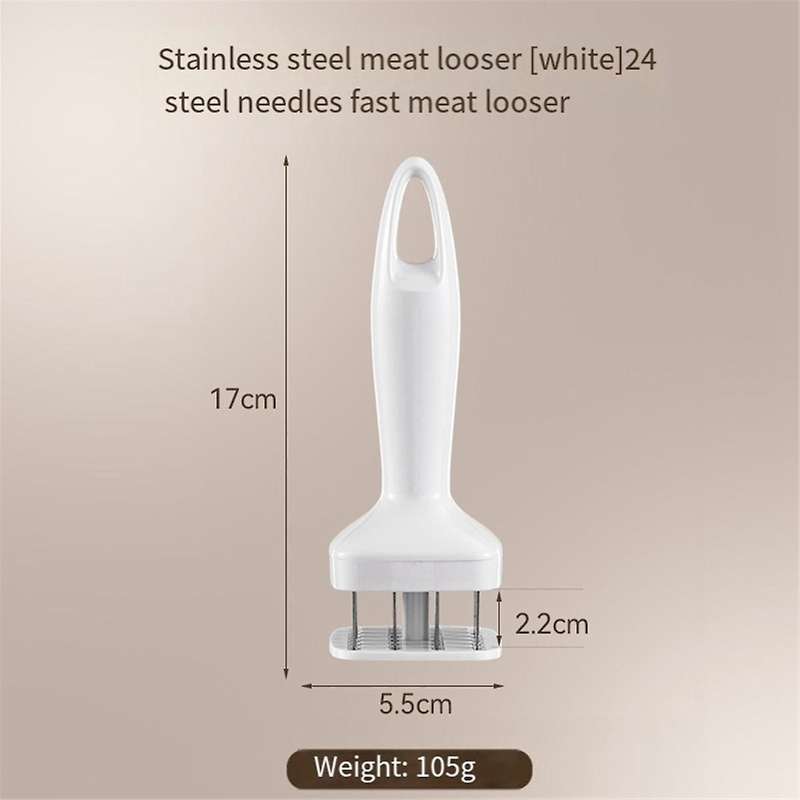Meat Tenderizer Needle Stainless Steel Steak Tenderizer Hammer Kitchen Tool Cooking Gadgets Rib Brea