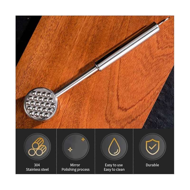 Meat Tenderiser Double Sided Meat Hammer Meat Tenderizer for , Steak